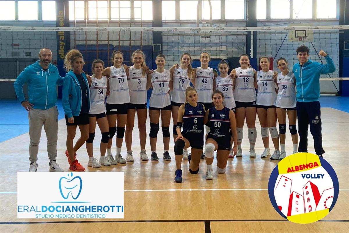 Under 18. Lo Studio Ciangherotti Albenga prende altri tre punti: 3 a 0 all'Albisola Iglina Under 18. Lo Studio Ciangherotti Albenga prende altri tre punti: 3 a 0 all'Albisola Iglina