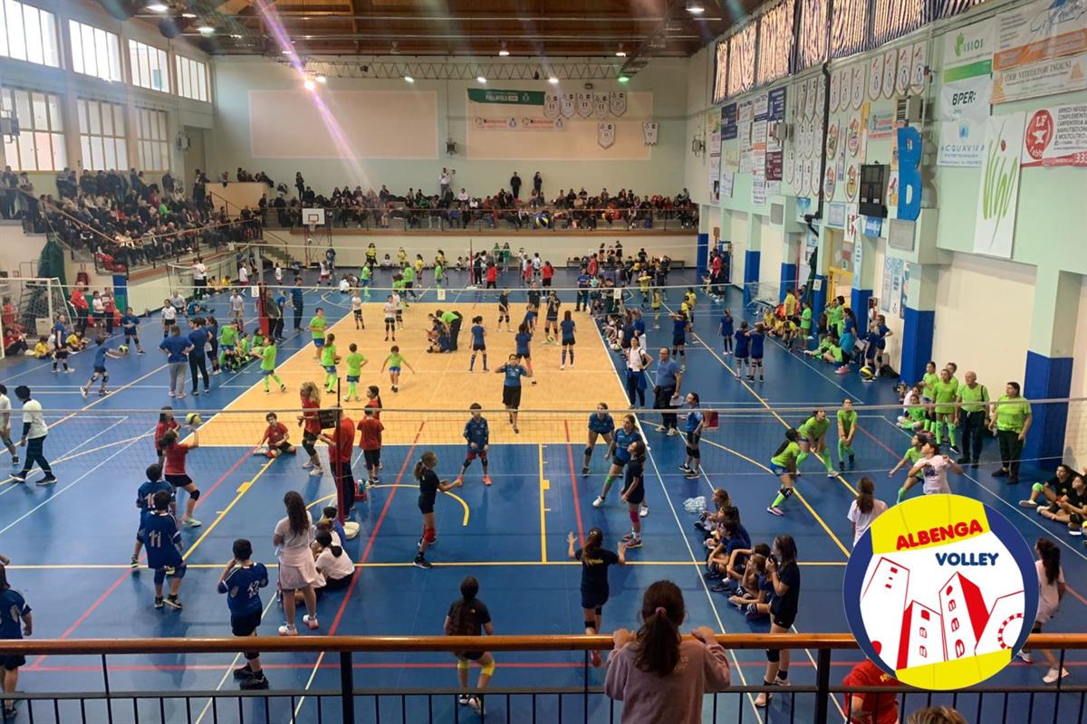 Tour Scipione. Al Palaleca la giornata inaugurale: oltre 520 atleti e atlete accolti dall'Albenga Volley Tour Scipione. Al Palaleca la giornata inaugurale: oltre 520 atleti e atlete accolti dall'Albenga Volley