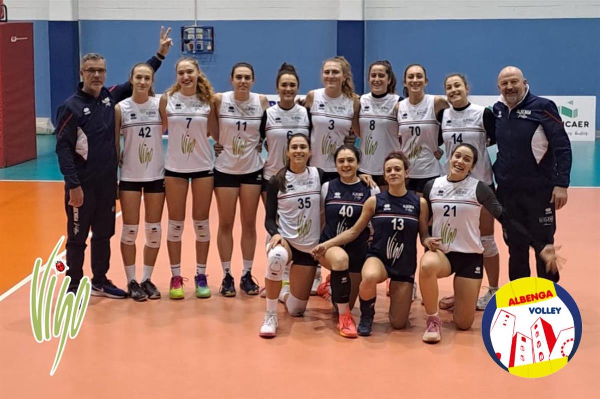 Serie B2. Torna al successo la Vigo Albenga: MTS SER Santena sconfitta 3 a 2