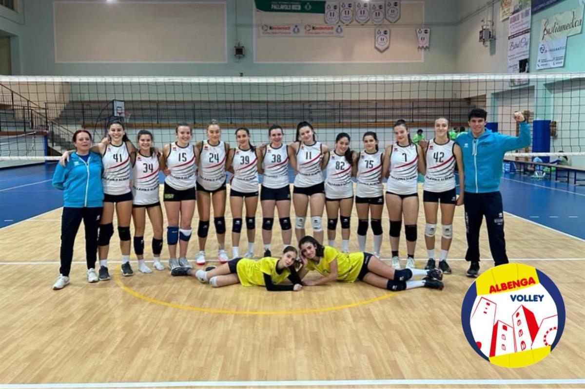 Under 16. Un fine anno da capolista per l'Albenga Volley: Olearia Riviera P. Mazzu sconfitta 3 a 0 Under 16. Un fine anno da capolista per l'Albenga Volley: Olearia Riviera P. Mazzu sconfitta 3 a 0