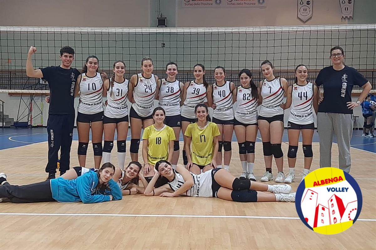 Under 16. L'Albenga Volley chiude l'andata da imbattuta: superato anche la Maremola Volley Under 16. L'Albenga Volley chiude l'andata da imbattuta: superato anche la Maremola Volley