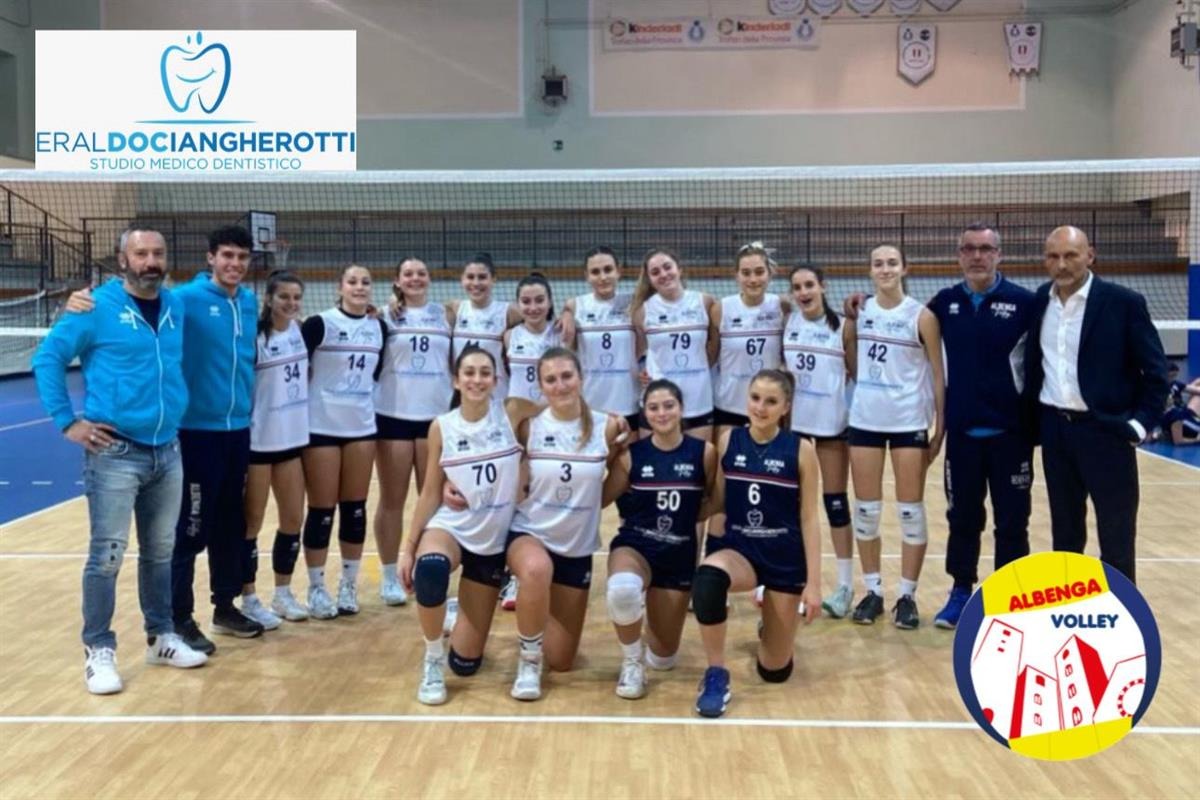 Under 18. Lo Studio Ciangherotti Albenga torna subito al successo: vittoria senza sconti contro il Sabazia Vadogateway Under 18. Lo Studio Ciangherotti Albenga torna subito al successo: vittoria senza sconti contro il Sabazia Vadogateway