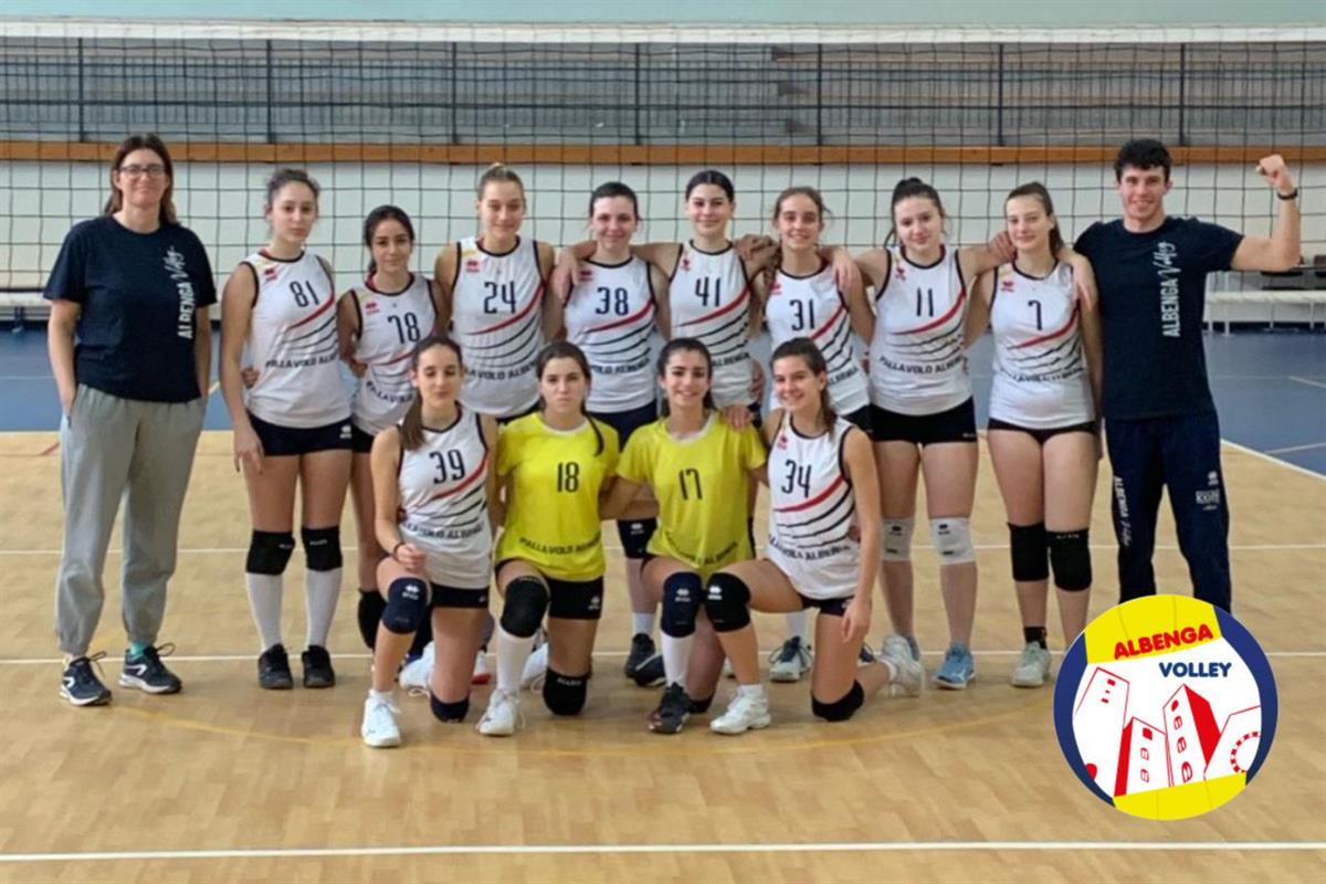 Under 16. L'Albenga Volley passa il turno: tre giornate d'anticipo per le biancoblù Under 16. L'Albenga Volley passa il turno: tre giornate d'anticipo per le biancoblù