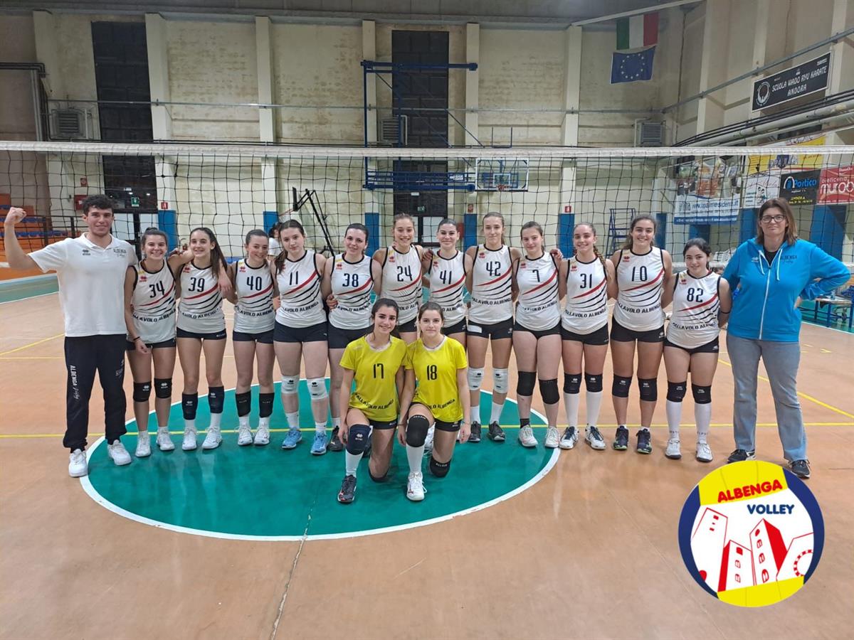 Under 16. L'Albenga Volley vince ma non brilla: 3 a 1 in casa dell'Andora