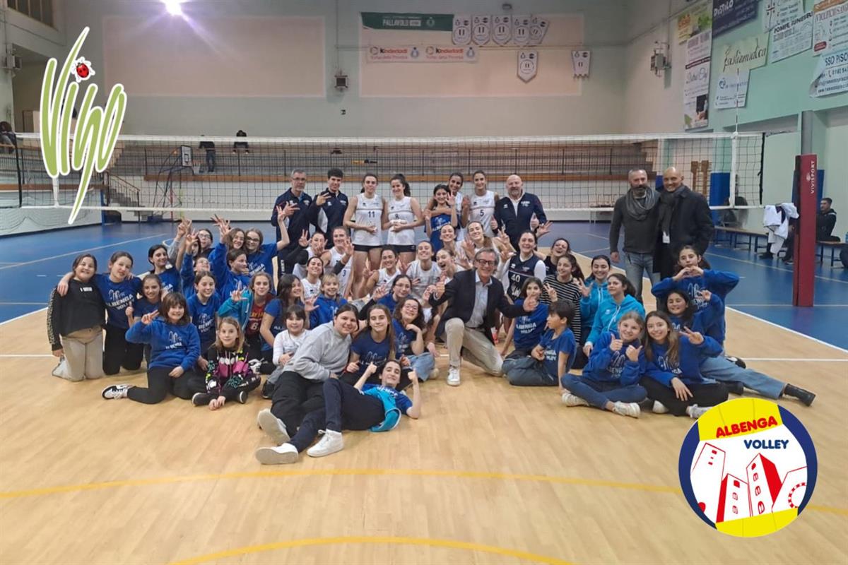 Serie B2. Vittoria da applausi per la Vigo Albenga: 3 a 0 al Gobbo ALL Duovolley VA Serie B2. Vittoria da applausi per la Vigo Albenga: 3 a 0 al Gobbo ALL Duovolley VA