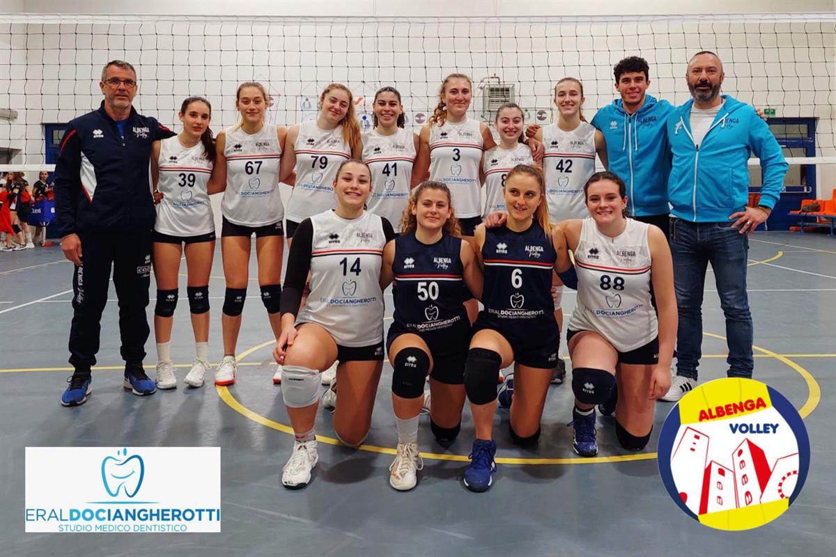 Under 18. Lo Studio Ciangherotti Albenga Volley blinda il secondo posto: Quiliano sconfitto 3 a 1 Under 18. Lo Studio Ciangherotti Albenga Volley blinda il secondo posto: Quiliano sconfitto 3 a 1