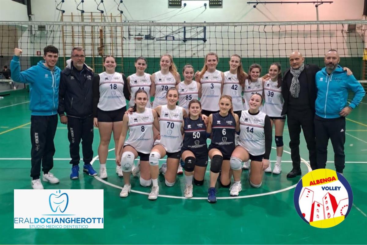 Under 18. Final Four per lo Studio Cianghetotti Albenga Volley: battute Celle Varazze e Sanremo Under 18. Final Four per lo Studio Cianghetotti Albenga Volley: battute Celle Varazze e Sanremo