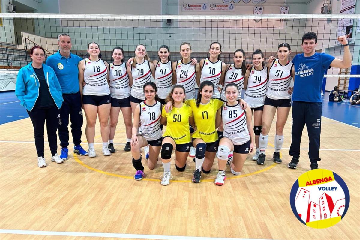 Prima Divisione. L'Albenga Volley non sbaglia: 3 a 0 al M.R. Elettrica Diano Marina Prima Divisione. L'Albenga Volley non sbaglia: 3 a 0 al M.R. Elettrica Diano Marina