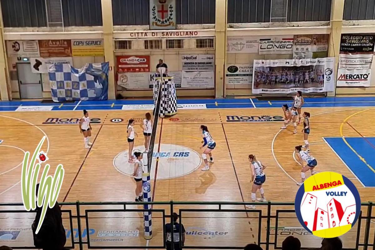 Serie B2. La Vigo Albenga ci prende gusto: sconfitto 3 a 2 il Savigliano Serie B2. La Vigo Albenga ci prende gusto: sconfitto 3 a 2 il Savigliano